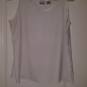 Liz Baker White Tank Blouse